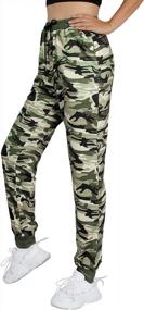 img 3 attached to Women'S Athletic Running Sweatpants High Waist Workout Joggers With Pockets For Exercise And Fitness