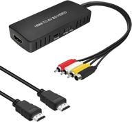 multi-functional hdmi to av and s-video converter for high-quality media viewing logo