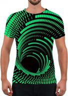 👕 fanient unisex fashion 3d printed t-shirts with funny graphic patterns - crewneck, short sleeve tees for men and women logo