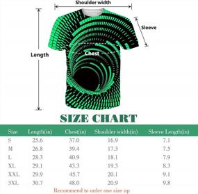 img 2 attached to 👕 Fanient Unisex Fashion 3D Printed T-Shirts with Funny Graphic Patterns - Crewneck, Short Sleeve Tees for Men and Women