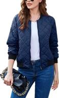 zeagoo womens classic quilted jacket women's clothing ~ coats, jackets & vests logo