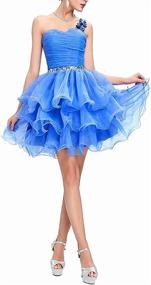 img 3 attached to 👗 LiliBridal Shoulder Beaded Homecoming Dresses for Women - Clothing & Dresses