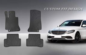 img 1 attached to HD Mart Mercedes Benz C Class 2013 2014 2015 2016 2017 2018 2019 Odorless Interior Accessories