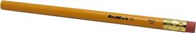 img 2 attached to RevMark Jumbo Round Pencil 24-Pack With Black And Red Lead. USA Made. Quality Cedar Wood For Carpenters, Construction Workers, Woodworkers, Framers, DIY, Students, Teachers (12 Black, 12 Red Lead)