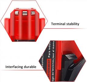 img 2 attached to Upgrade Your Milwaukee M12 Tools With Waitley 2 Pack 12V 3.0Ah Replacement Batteries: Get More Power And Capacity For Your Work