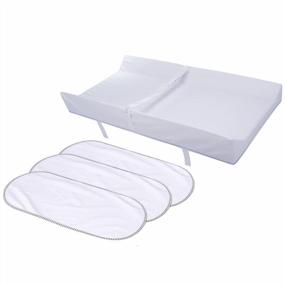 img 4 attached to Waterproof Diaper Changing Pad Set With 3 Secure Grip Pads And Liners