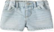 👶 denim shorts for baby girls by the children's place логотип