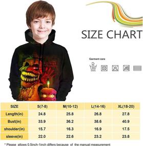 img 1 attached to EmeJate Hoodie Pullover Sweatshirt Bear2 Medium Boys' Clothing : Fashion Hoodies & Sweatshirts