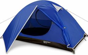 img 4 attached to Lightweight & Waterproof Bessport Camping Tent - Easy Setup For 1-3 Person Outdoor, Hiking And Travel.