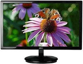 img 2 attached to 🖥️ AOC E2243Fwk 21.5-Inch Wide LCD Glossy Black Monitor with 1920X1080 Resolution
