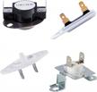 universal dryer thermal cut-off kit with thermistor and fuse replacement - compatible with kenmore, samsung, whirlpool, kitchenaid and more logo