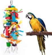 🐦 optimized search: multi-colored wood block tear toys for african grey, conure, and amazon parrots - canada's finest bird toys logo