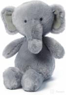 🐘 gund gradie elephant baby rattle plush toy logo