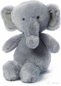 img 1 attached to 🐘 Gund Gradie Elephant Baby Rattle Plush Toy