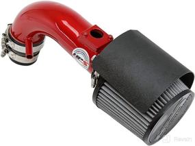 img 2 attached to HPS Performance Red Shortram Air Intake Kit Heat Shield Cool Ram Compatible For 2009-2013 Toyota Matrix 2