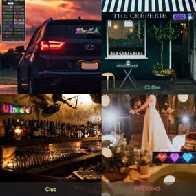 img 2 attached to Revolutionize Your Advertising With Stemedu'S Customizable USB LED Scrolling Sign - Perfect For Cars, Shops, And Bars - Control Everything From Your Smartphone!