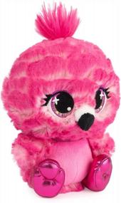 img 2 attached to Add Some Flair To Your Collection With GUND P.Lushes Flo West Flamingo Stuffed Animal In Hot Pink!