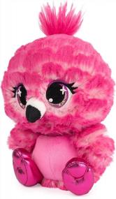 img 1 attached to Add Some Flair To Your Collection With GUND P.Lushes Flo West Flamingo Stuffed Animal In Hot Pink!