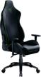 razer iskur x gaming chair: ergonomic design for the ultimate gaming experience - multi-layered synthetic leather - high-density foam cushions - 2d armrests - steel-reinforced body - black/green logo