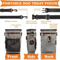 eduplink dog treat training pouch: large capacity kit with easy carry, poop bag dispenser, and waterproof design - ideal for dog training and treats logo