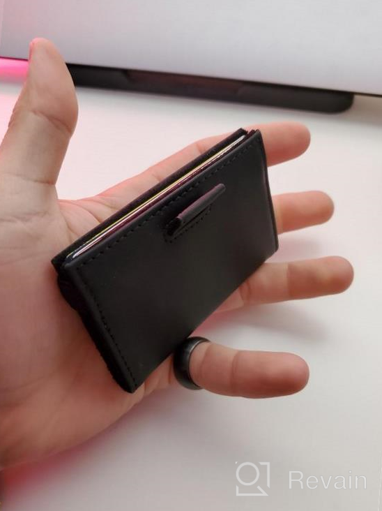 img 1 attached to Optimized Wallet: Minimalist Credit Card Holder for Men - Stylish Wallets, Card Cases, and Money Organizers review by Jacob Brooks