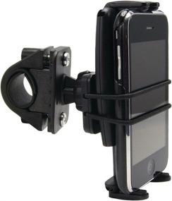 img 1 attached to Arkon Bike Motorcycle Handlebar Mount Holder for iPhone 5, iPhone 4S, Samsung Galaxy S4, Samsung Galaxy S3, LG, Motorola, HTC