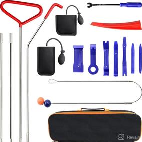 img 4 attached to 🔧 CHAOYANG 17PCS Professional Car Tool Kit: Long Reach Tool, Air Wedge Pump, Lasso Grabber, & More for Cars Trucks
