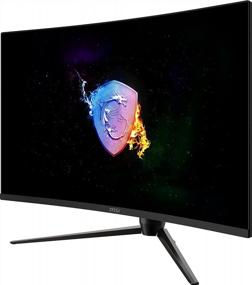 img 2 attached to Enhanced Gaming Experience with MSI Optix AG321CQR: Anti Glare 165Hz Curved Monitor with Tilt Adjustment