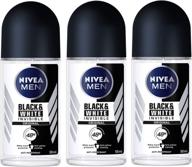 🌈 nivea invisible black white deodorant: effective odor protection for all colors and fabrics logo