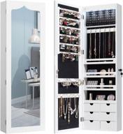 organize your jewelry collection with charmaid's wall-mounted lockable armoire логотип