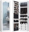 organize your jewelry collection with charmaid's wall-mounted lockable armoire logo