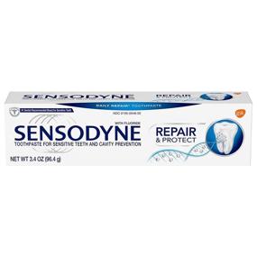 img 1 attached to Sensodyne Repair & Protect Fluoride Toothpaste