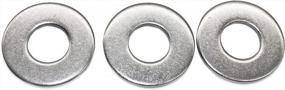 img 2 attached to 🔩 FullerKreg 5/8" x 1-3/4" OD Stainless Flat Fender Washers, 1-3/4" Outside Diameter, 0.120" Thickness, 6 Pack, 18-8 (304) Stainless Steel