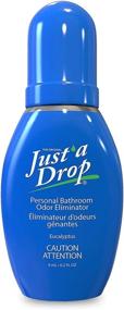 img 4 attached to 🚽 Just a Drop - Incognito Pre-Poop Toilet Odor Eliminator (0.2 fl. oz. Travel Size) - Say Goodbye to Bathroom Odors!