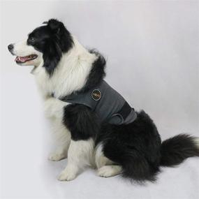 img 4 attached to 🐶 MCHY Dog Anxiety Vest: Effective Anxiety Relief for Dogs with Calming Coat