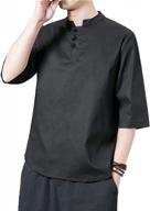 мужской топ с коротким рукавом для йоги с принтом для летней моды и стиля - футболка onttno логотип