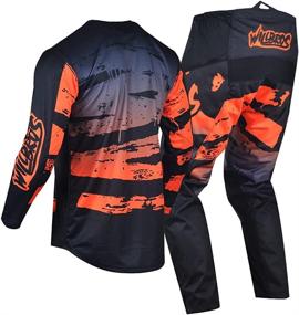 img 1 attached to Одежда для мотокросса Willbros Offroad Racewear Cycling