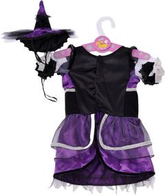 img 1 attached to Pet Costume Dress and Hat - Rubies Purple Witch