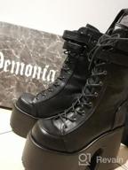 img 1 attached to Mid-Calf Boot For Women: Demonia Camel-250 - Perfect For Fashion And Function review by Tim Aguilar