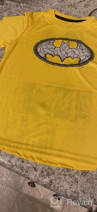 img 1 attached to 🦇 Boys Warner Brothers Batman Flash Active Graphic T-Shirt and Shorts Set: A Dynamic Duo Combo! review by Justin Gore