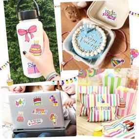 img 3 attached to QTL Stickers For Kids Teens Party Stickers For Cards Scrapbooking Cute Birthday Party Favors Stickers For Students Kids Classroom Waterproof Stickers Packs 50PCS