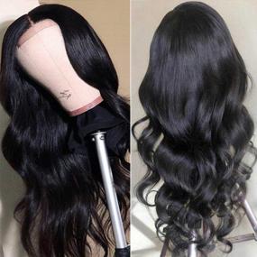 img 3 attached to ALLRUN HD Lace Front Wigs Transparent 5X5 Lace Closure Wig Body Wave Human Hair Lace Front Wigs For Black Women Unprocessed Virgin Hair Wigs Pre Plucked With Baby Hair(18Inch)