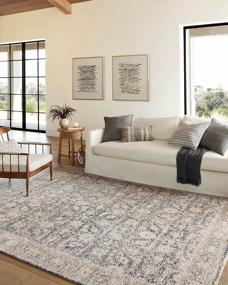 img 4 attached to Add Classic Charm To Your Floors With Amber Lewis X Loloi Alie Collection Traditional Runner Rug
