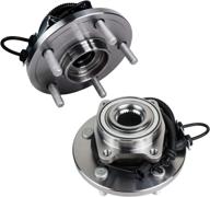 [pair/2-pack] autoround 513273 front wheel hub and bearing assembly replacement for chrysler town & country, dodge grand caravan, vw routan - 5 lug w/abs: top-quality wheel hub replacement solution логотип