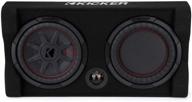 kicker subwoofer radiator enclosure compliant logo