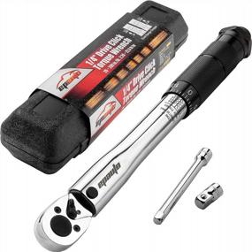 img 4 attached to EPAuto 1/4-Inch Drive Click Torque Wrench: Precise Torque Control for 20-200 in.-lb. / 2.26 ~ 22.6 Nm