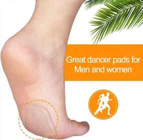 img 1 attached to Find Relief For Metatarsal And Ball Of Foot Pain With Kimihome Gel Cushions - 8 Count