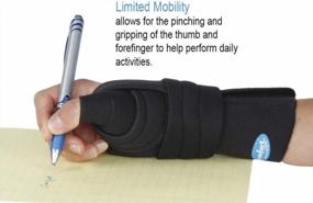 img 2 attached to 🖐️ Ultimate Comfort Arthritis Wrist Thumb Splint: Effective Relief for Joint Pain & Support for Wrist and Thumb