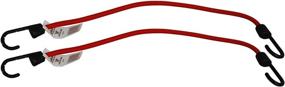 img 1 attached to 🔴 Highland (9232400) Red Bungee Cord, 24 inch - Pack of 2