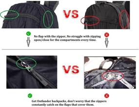 img 1 attached to Сумка-рюкзак Outlander Packable Lightweight Backpack Daypack Backpacks - Casual Daypacks